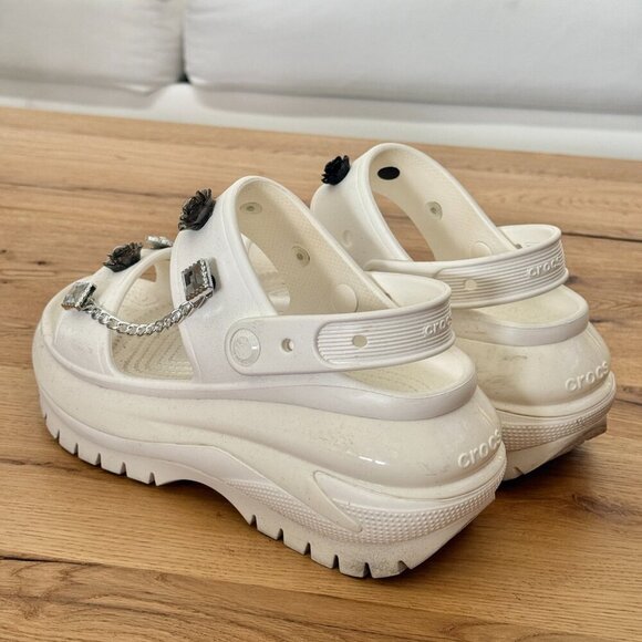 Crocs Mega Crush Sandal - White - Picture 8 of 8